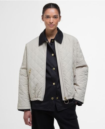 Emlyn Quilted Bomber Jacket