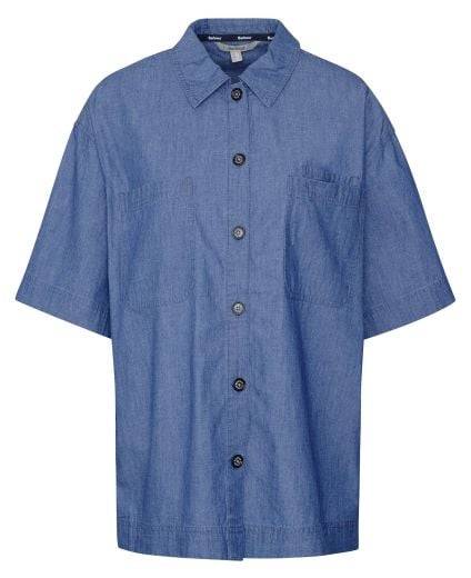 Melanie Oversized Short-Sleeved Shirt