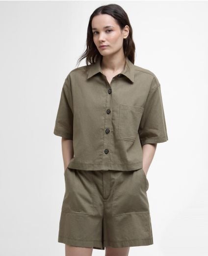 Cary Boxy Short-Sleeved Shirt