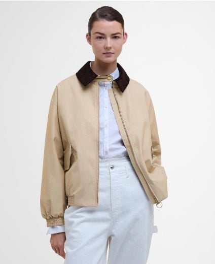 Barbour The Edit by Alexa Anna Showerproof Bomber Jacket