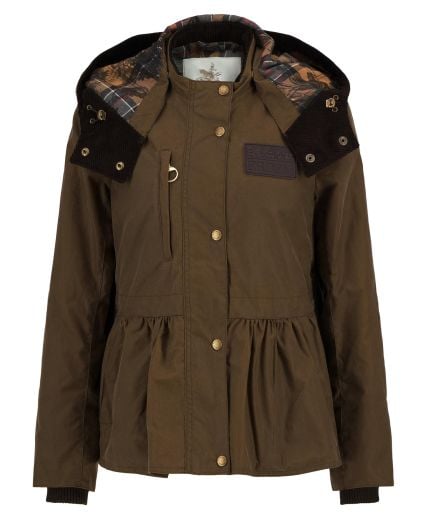Barbour x ERDEM Wachsjacke Dhalia
