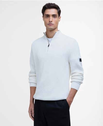 Maglione con zip corta Dune