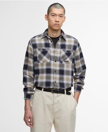 Camicia a quadri Buffalo a maniche lunghe