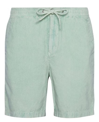Shorts in velluto a coste lavato con vestibilità comoda
